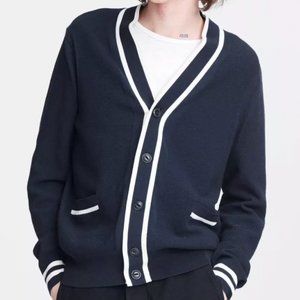 Rag & Bone Edmond Cardigan (Navy, Medium)